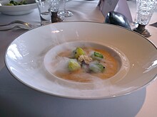 Апельсиново-морковный холодный суп