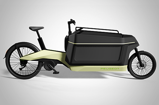 Peugeot выпустила грузовой электровелосипед
