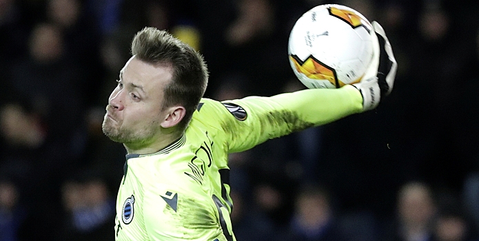 Вратарь «Брюгге» признался, что после гола «Зенита» 20 минут грыз ногти