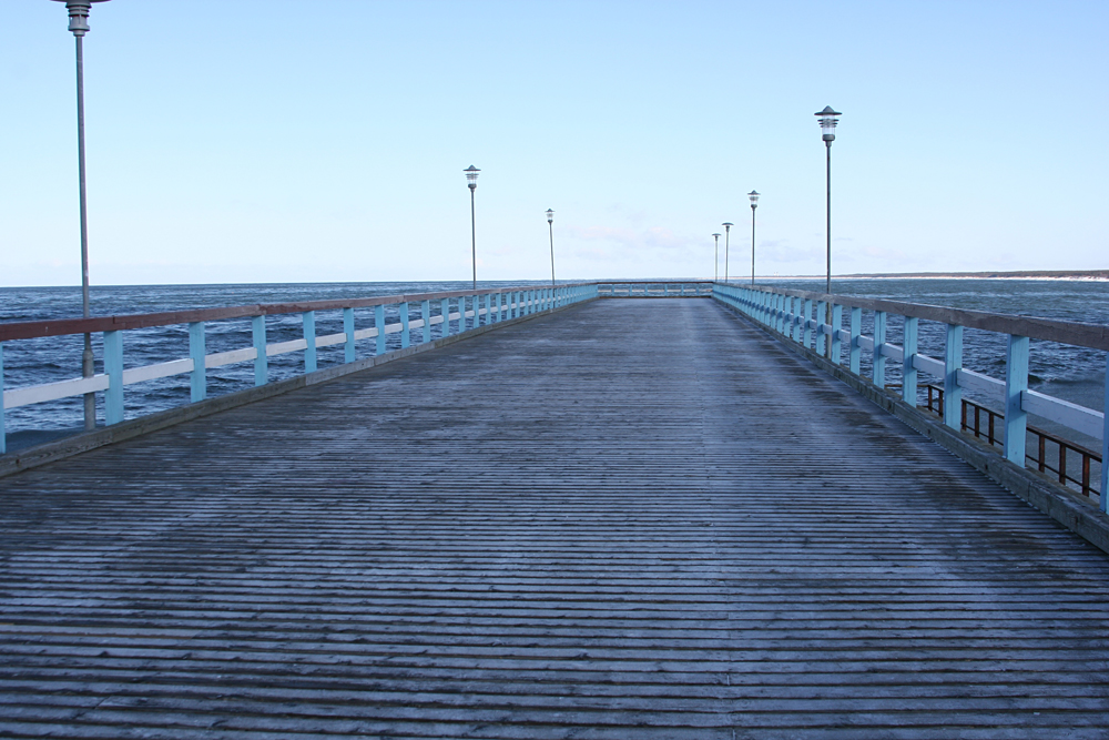 Городской пирс, Паланга, Литва, Европа