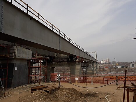 Надвижку Фрунзенского моста хотят закончить в сентябре
