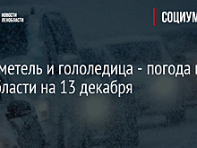 Снег, метель и гололедица - погода в Ленобласти на 13 декабря