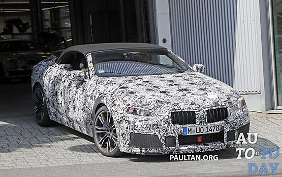 В сеть попали первые фото нового спортивного кабриолета от BMW