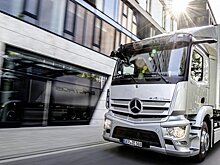 Mercedes-Benz представил свой первый полностью электрический грузовик eActros 2022 года