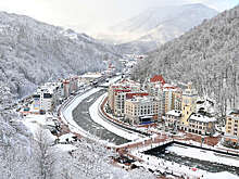Открытие горнолыжных трасс "Розы Хутор" перенесли на 31 декабря из-за отсутствия снега