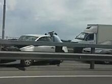 Из-за ДТП на Северной окружной образовалась пробка