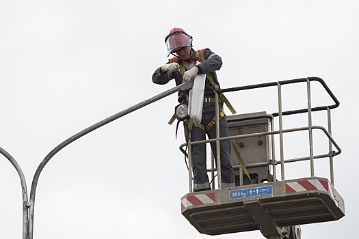 Освещение восстановили на проезжей части в Чечерском проезде