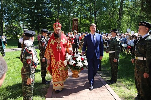 Дмитрий Степаненко принял участие в торжественных мероприятиях, посвященных Дню святого благоверного царевича Димитрия