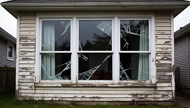 Фрагменты БПЛА рухнули в Приморско-Ахтарске 5 февраля: поврежден дом