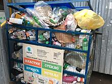 На Вешняковской приведена в порядок контейнерная площадка