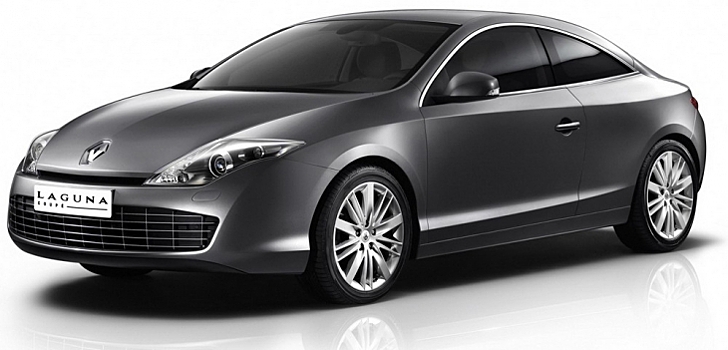 Новый Renault Laguna получил салон в стиле Tesla