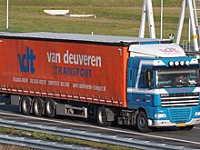 В Татарстане столкнулись два грузовика DAF