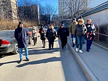 22 марта, исполняющий обязанности главы управы Ольга Шмелева провела обход территории района