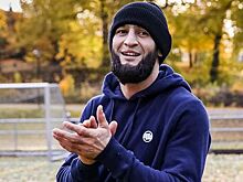 Боец UFC Чимаев посетил раздевалку «Ахмата» после победы над «Уфой»