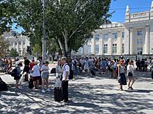В Волгограде прошла эвакуация пассажиров ЖД вокзала из-за подозрительного предмета
