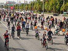 Более 67 тысяч человек приняли участие в Московском велофестивале