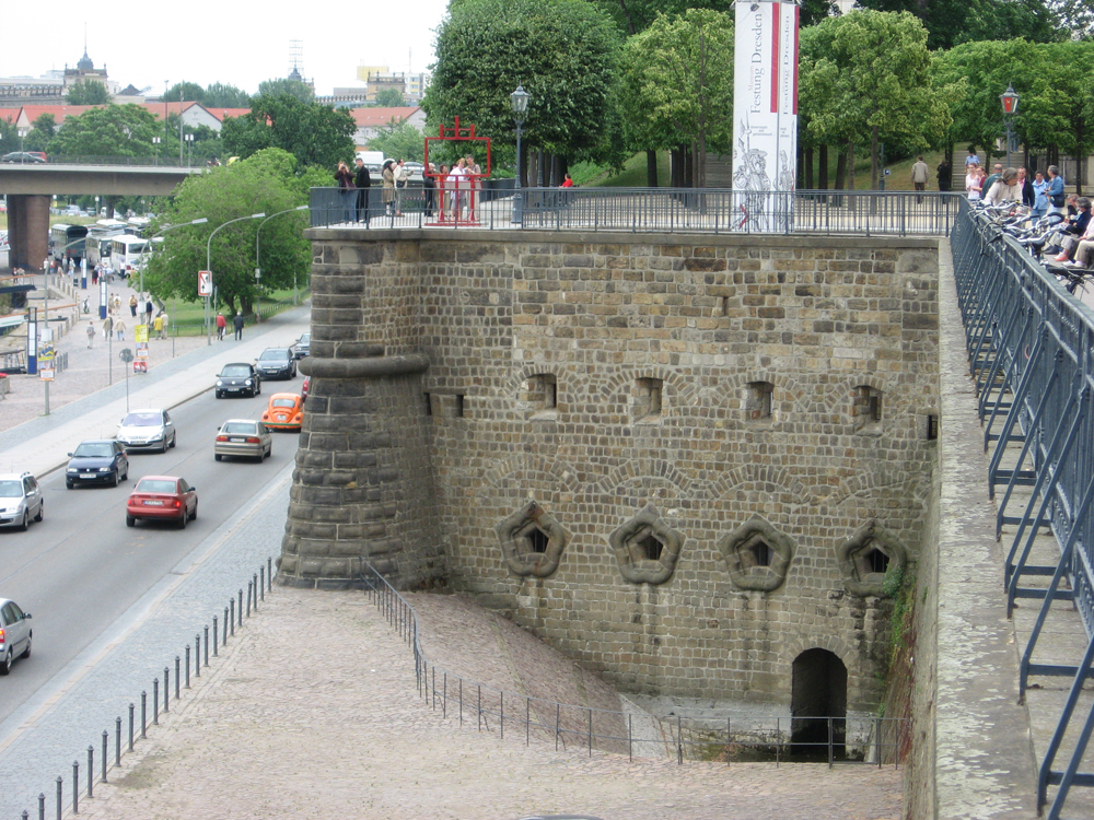 Брюльская терасса, Дрезден, Германия, Европа