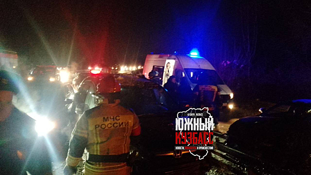 ДТП с участием четырех авто произошло под Новокузнецком