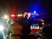 ДТП с участием четырех авто произошло под Новокузнецком