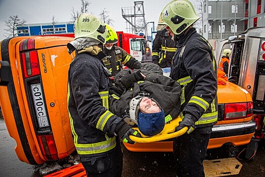 Команда пожарно-спасательного отряда №214 из Зеленограда стала призером соревнований по аварийно-спасательным работам