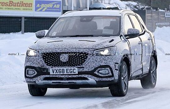 MG X-Motion SUV испытывается в условиях Скандинавских морозов