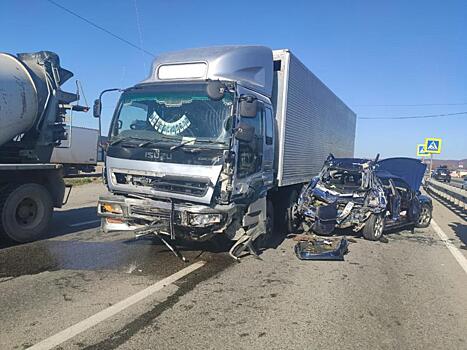 В Приморье в результате серьезной аварии пострадала пятилетняя девочка