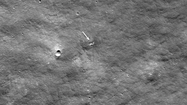 Появилась фотография места падения "Луны-25"