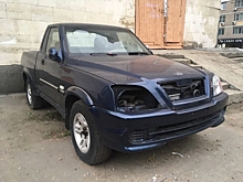 В Москве сфотографировали очень редкий отечественный пикап ТагАЗ Роад Партнер Пикап