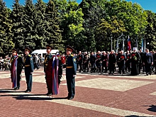 В День Победы куряне возложили цветы к Вечному огню