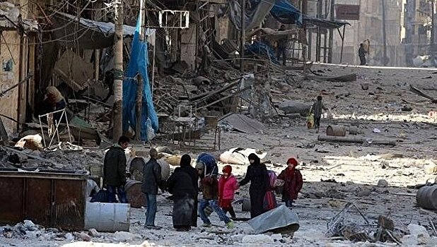 Число жертв при взрыве в городе на севере Сирии достигло 60 человек