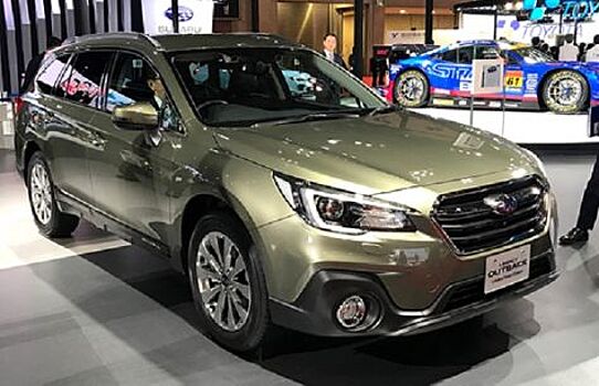 В Токио приехал особый вариант обновлённого Subaru Outback