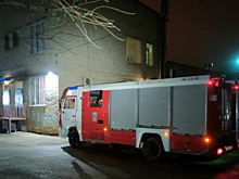 В инфекционной больнице Астрахани загорелось помещение с кислородными баллонами