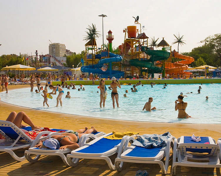 Аквапарк «Золотой пляж», Анапа, Россия, Европа