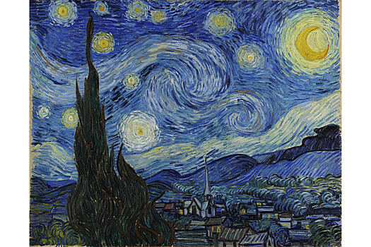 Эйфелева башня могла вдохновить Ван Гога на создание "Звездной ночи"