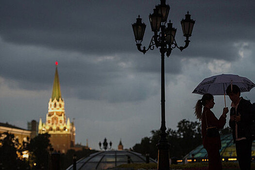 В Москве ожидается гроза