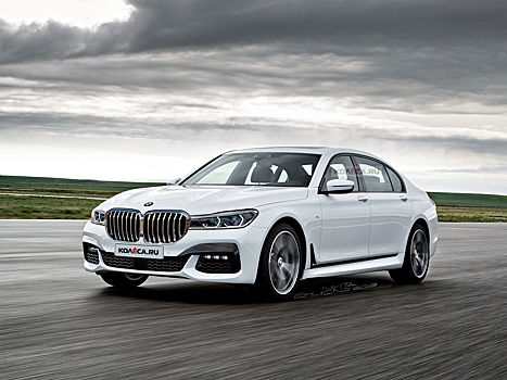 Рестайлинг BMW 7 Series: первые изображения