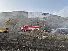 В Новороссийске организуют общественный контроль на горящем мусорном полигоне