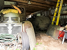 На фермерском участке нашли кладбище старинных авто