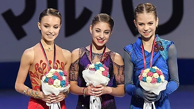Российских фигуристок назвали пришельцами из космоса