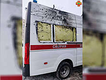 В Запорожской области дрон атаковал скорую с медиками во время вызова