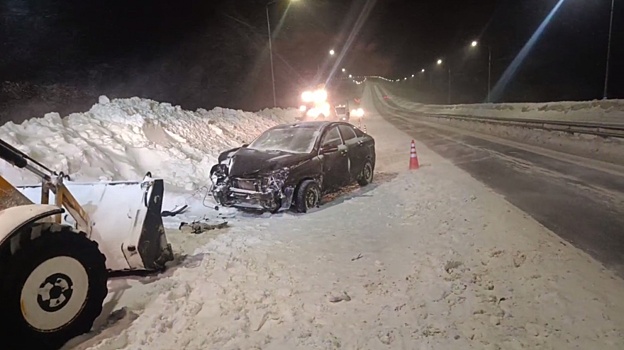 Девушка с младенцем пострадали в ДТП на М-12 в Нижегородской области