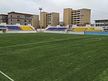 На стадионе в Актау планируют поменять газон. «Каспий» будет играть на нейтральном поле