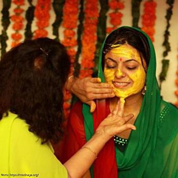 Маска из куркумы для волос и кожи