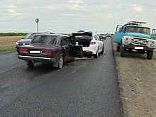 В Оренбуржье под Черным Отрогом разбился пожилой водитель