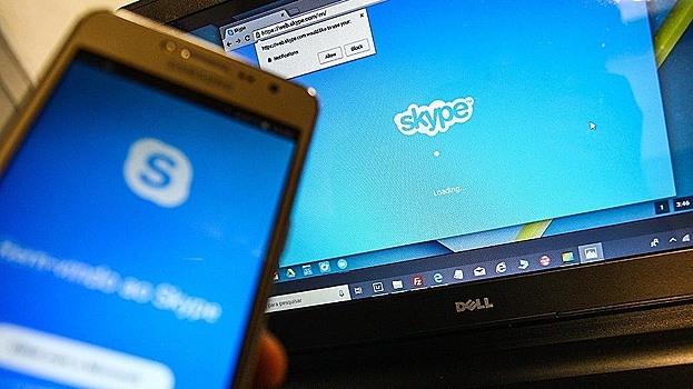 В работе Skype произошел сбой