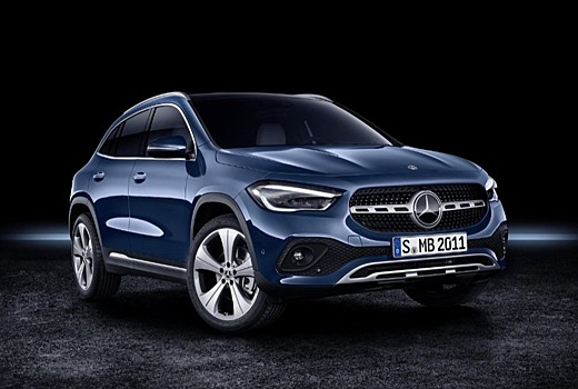Названа цена нового поколения Mercedes-Benz GLA в России