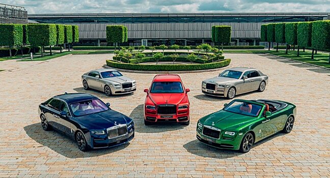 Rolls-Royce привез в Гудвуд эксклюзивную коллекцию автомобилей