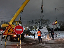 В Кемерове закрыт автомобильный проезд по путепроводу в Пионере