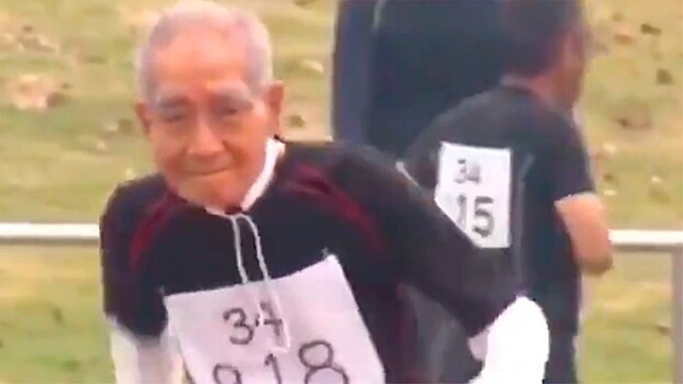 В Японии 102-летний спортсмен пробежал стометровку. Оценил даже Владимир Соловьев