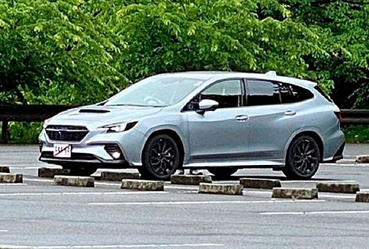 Новый универсал Subaru Levorg сфотографировали без камуфляжа